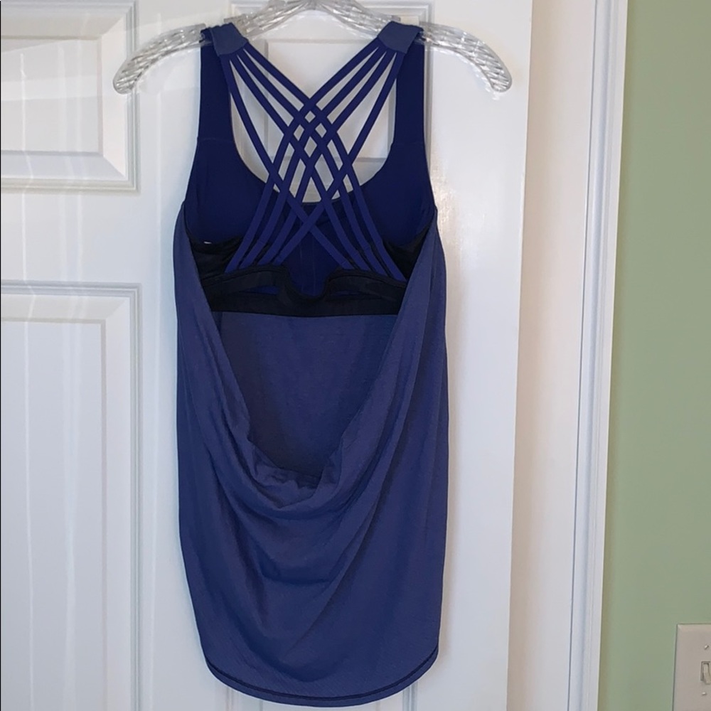 Lululemon criss cross tank